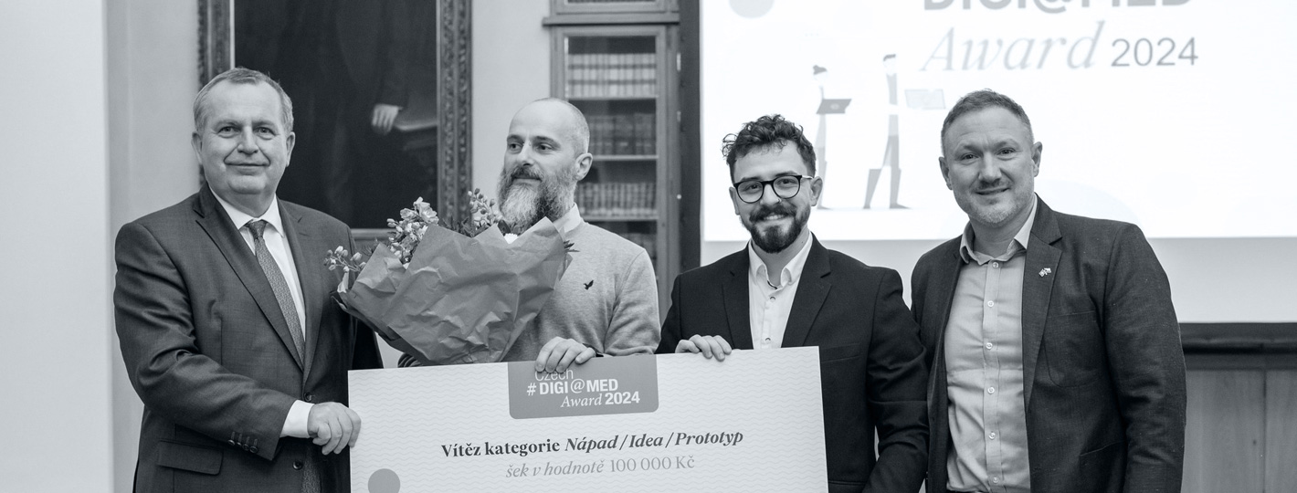 Daniel Šácha — vítěz Czech DigiMed Award 2024
